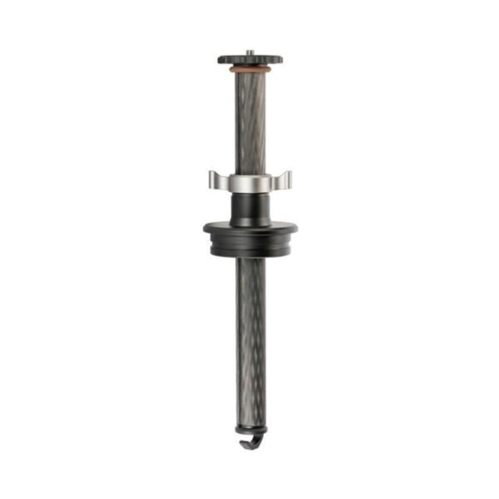 Leofoto DC404C middenzuil compact ingeschoven carbon middenzuil met 3/8-inch schroef bovenop.
