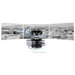 Leofoto-Tripod-ball-head-LH-36R-dual-panorama-function-NP-50-quick-release-plate-4 Leofoto LH-36R statiefkogelkop zachte draagtas in zwart met bruine bodem voor bescherming van de kogelkop.