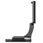 Leofoto LPS-A7R5B L-Beugel zijaanzicht van verticale arm met soepele bochtdesign