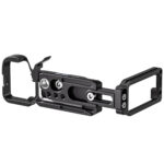 Leofoto LPS-A7C L-Beugel demonstratie met Sony Alpha A7C op statief in liggende en staande camerastand op de L-bracket.
