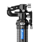 Leofoto-2-way-panheads-PG-2-Gimbal-8 Leofoto PG-2 2-weg kantelkop netjes opgeborgen in open ritstas met op maat gemaakte vakverdeling.