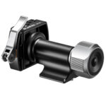 Leofoto MPG-01S 2-weg kantelkop zijaanzicht met grote grijze verstellknop en klemhendel.