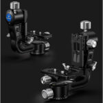 Leofoto-2-way-panheads-PG-2S-Gimbal-3 Leofoto PG-2S 2-weg kantelkop schuine stand met gemarkeerde draaipunten voor soepele pan- en tiltbeweging.