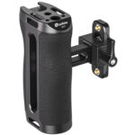 Leofoto CH-7-1 cameracage handgreep zijaanzicht met diepe grip en zachte siliconen bekleding.