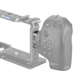 Leofoto-Camera-Cage-ARI-01-3 Leofoto ARI-01 cameracage met ARI-01 adapter die een externe remote grip aan de camera cage bevestigt.