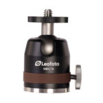 Leofoto MT-03+MBH-19 Tafelstatief los MBH-19 balhoofd met 1/4 inch schroef en vergrendelknop.