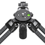 Leofoto LVC-193 Tripod close-up van 10-laags carbon buizen en CNC-gefreesde delen.