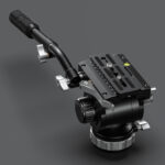 Leofoto LVC-253C Tripod close-up van BV-20 videokop met pan- en tilthendel.