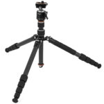 Leofoto LX-225CT Tripod lage stand met wijd gespreide poten voor macro.