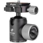 Leofoto LX-225CT Tripod carbon poten met draaivergrendelingen en rubbervoeten.