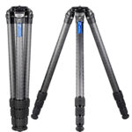 Leofoto LM-364CL Tripod ingeklapt carbon Summit-statief met samengevouwen poten.
