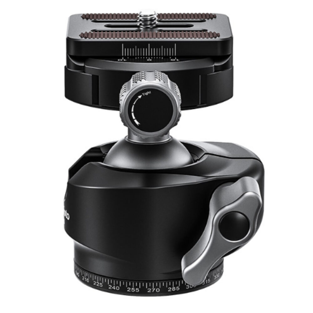 Leofoto LSR-284C Tripod carbon Rapid Ranger met beenklemmen close-up van klemhevel aan statiefpoot.