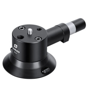 Leofoto SC-01 Statief Zuignap compacte zuignapvoet met horizontale montagearm en 1/4"-schroefaansluiting