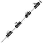 Leofoto AM-1XL multi-scharnierende arm volledig uitgestrekte 350mm Magic Arm met meerdere scharnierpunten op witte achtergrond.