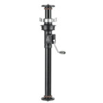 Leofoto middenzuil met slinger GC-404C volledig uitgeschoven middenzuil met tandheugel en slinger voor nauwkeurige hoogteverstelling.