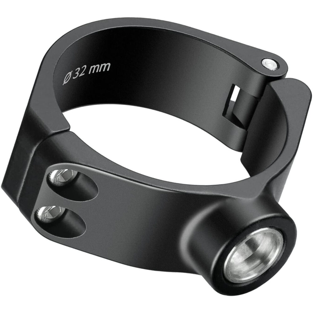 Leofoto QDC-32 QD-bus aluminium klem voor 32mm statiefpoot met geïntegreerde drukknop-QD-aansluiting voor draagriem.