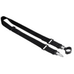 Leofoto Strap-32LS draagriem zwarte verstelbare nylon draagriem met twee QD-1 snelkoppelingen en QDC-32 statiefbeenschelle 32mm.