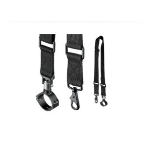 Leofoto Strap-40LN Draagriem losse set met QD-statiefbeenschelle 40mm, verstelbare draagriem en karabijnhaken.