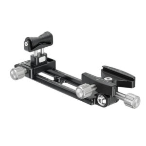 Leofoto VR-150 Lensvoet met Arca-Swiss klem, verstelrail en vergrendeldraaiknoppen