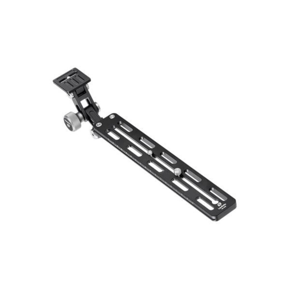 Leofoto-Lens-camera-support-VR-250-4 Leofoto VR-Serie Lensvoet complete supportrail met verstelbare cameramontageplaat