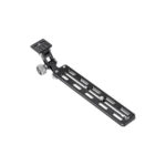 Leofoto-Lens-camera-support-VR-250-4 Leofoto VR-Serie Lensvoet complete supportrail met verstelbare cameramontageplaat