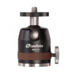 Leofoto MBH-19 Statiefkogelkop met 1/4-inch schroefdraad, frictiehendel en aluminium behuizing