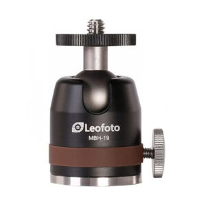 Leofoto MBH-19 Statiefkogelkop met 1/4-inch schroefdraad, frictiehendel en aluminium behuizing