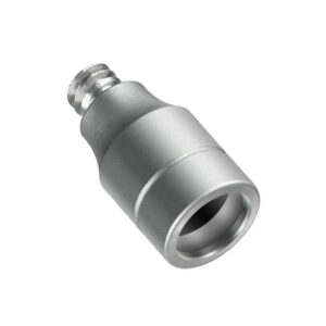 Leofoto QDM-1 QD-Stopcontact zilverkleurige adapter met 1/4” schroefdraad