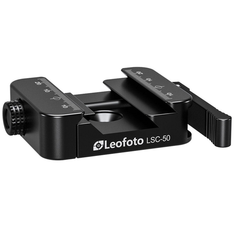 Leofoto LSC-50 Snelkoppeling met dubbele klemming voor Arca-Swiss en Picatinny rails