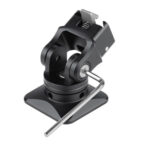 Leofoto Hotshoe-Adapter FA-14 + FA-10 zijaanzicht met losgekoppelde inbussleutel
