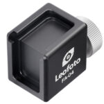Leofoto FA-04 Blitzschuhadapter met dubbele flitsschoen aansluiting en CNC-afwerking