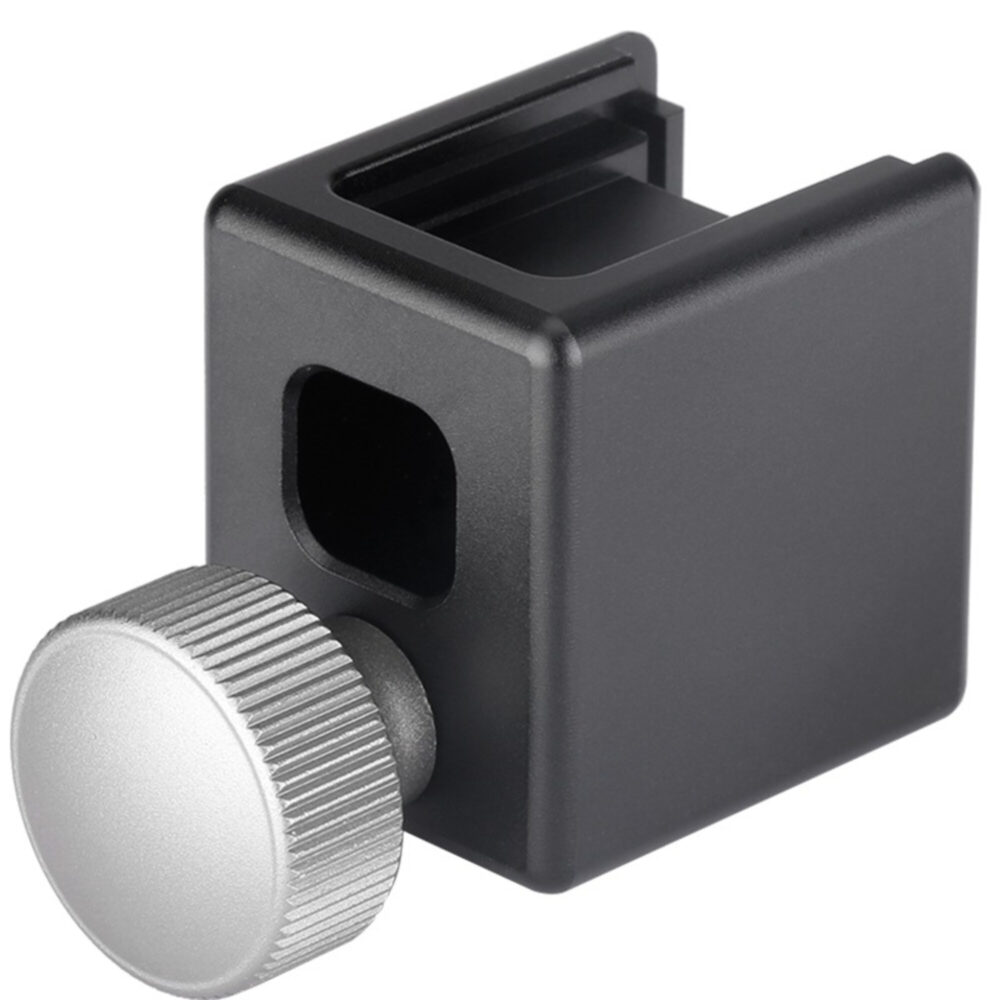 Leofoto FA-04 Blitzschuhadapter met haakse ingangen voor horizontale en verticale montage