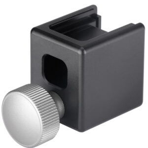 Leofoto FA-04 Blitzschuhadapter met haakse ingangen voor horizontale en verticale montage