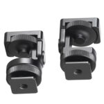 Leofoto FA-06 Hotshoe-Adapter met zijwaartse en draaibare scharnierconstructie