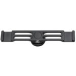 Leofoto FA-08 Hotshoe-Adapter bovenaanzicht met dubbele cold shoe op aluminium houder