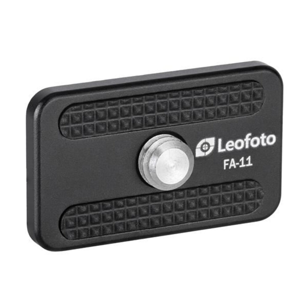 Leofoto FA-11 Snelkoppelingsplaat met ¼-inch schroef en antislipoppervlak