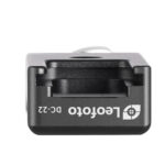 Leofoto Blitzschuhadapter DC-22 bovenaanzicht van coldshoe‑adapter met Leofoto‑logo