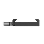 Leofoto Blitzschuhadapter DC-22 profielaanzicht van L‑vormige coldshoe‑houder