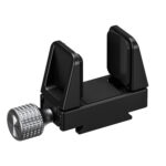 Leofoto GMC-01 Klem zijaanzicht met rubberen bekleding en aluminium draaiknop