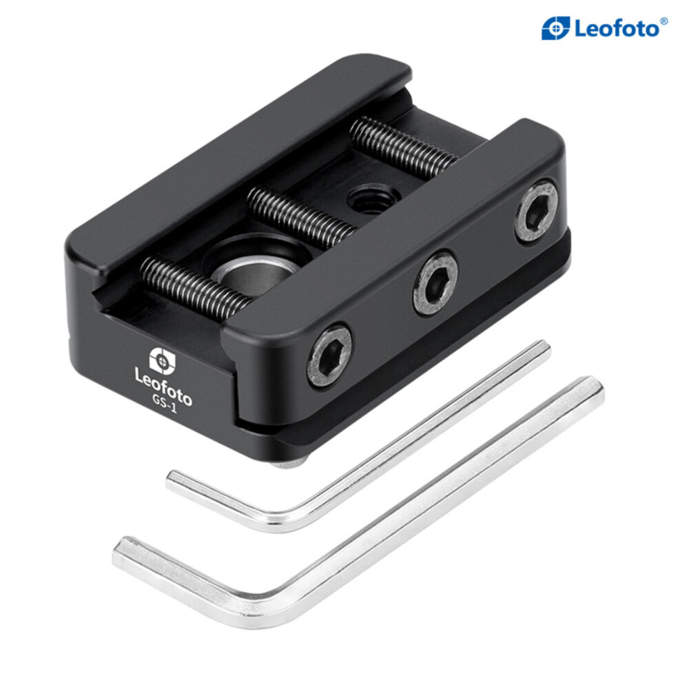 Leofoto GS-1 Adapterplaat set met adapterplaat en meegeleverde inbussleutels