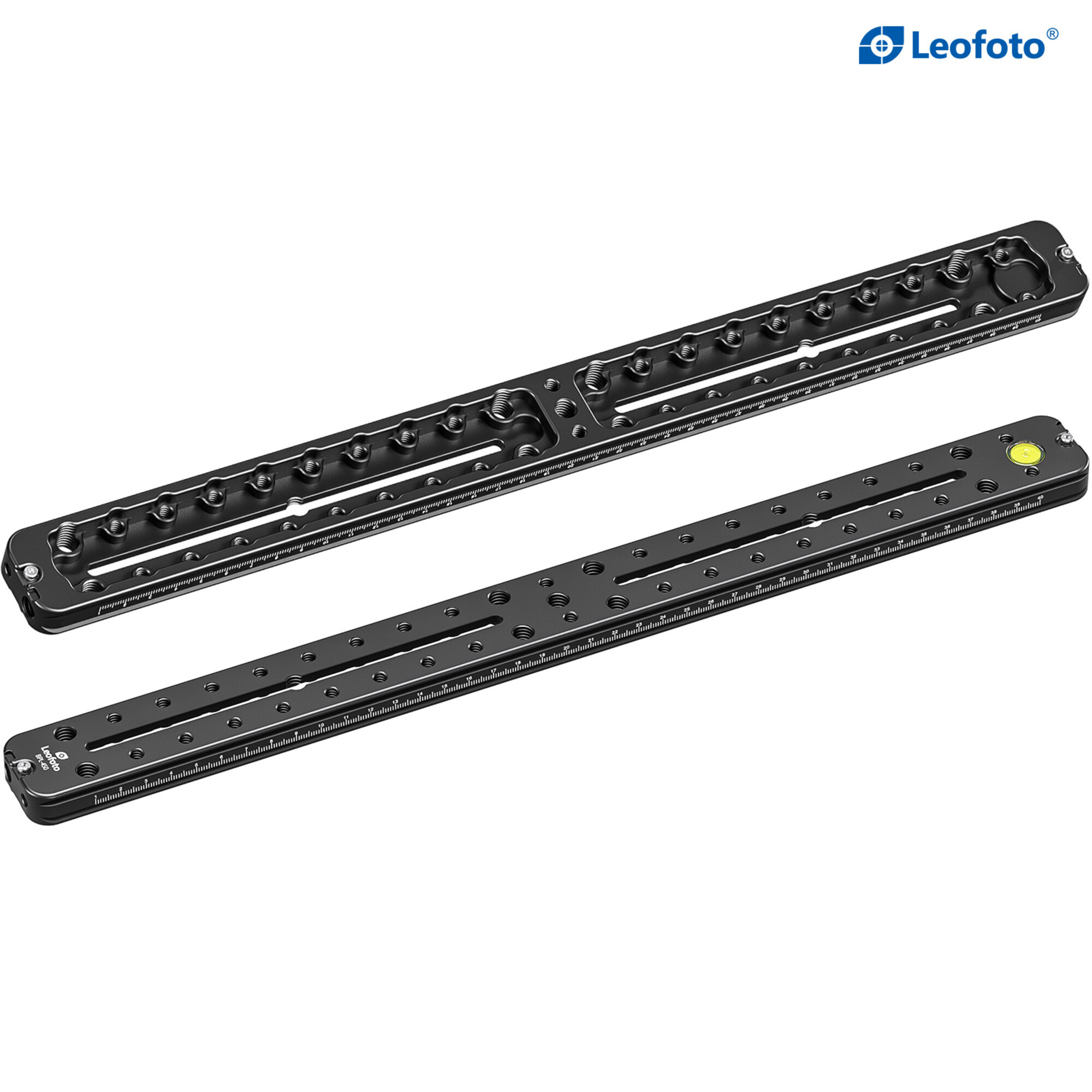 Leofoto FDM-04 Dubbele Houder BPL-450 adapterschiene los met Arca-profiel over de volledige lengte