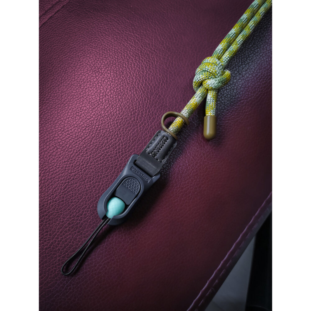 Leofoto L-CS-203 Draagriemen close-up van quick-attach ball snelkoppeling met koordlus