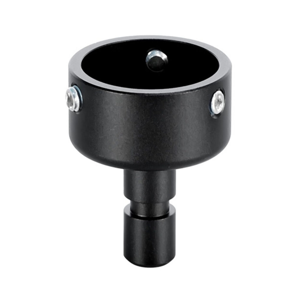Leofoto S3 Stativadapter los productbeeld van de aansluitadapter voor Leica Ultravid verrekijkers.