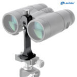 Leofoto BC-03 Fernglas-Stativadapter verrekijker op statiefadapter met snelkoppeling, zijaanzicht