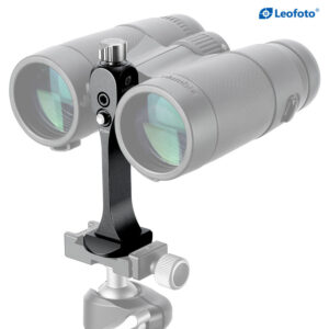 Leofoto BC-03 Fernglas-Stativadapter verrekijker op statiefadapter met snelkoppeling, zijaanzicht