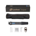 Leofoto LS-284CEX Tripod complete set met statief, draagtas, gereedschap en verpakking.