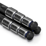 Leofoto LS-284C Tripod close-up waterdichte draaivergrendelingen en rubbervoeten.