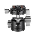 Leofoto LS-284C Tripod kogelkop LH-30R met dubbele panoramaringschaal en Arca-Swiss snelkoppeling.