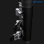 Leofoto LSR-284C Tripod carbon Rapid Ranger extreem laag bij de grond voor macro-opnamen.
