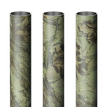 Leofoto LS-365C Tripod full camouflage close-up camo carbon poten in drie verschillende patronen.